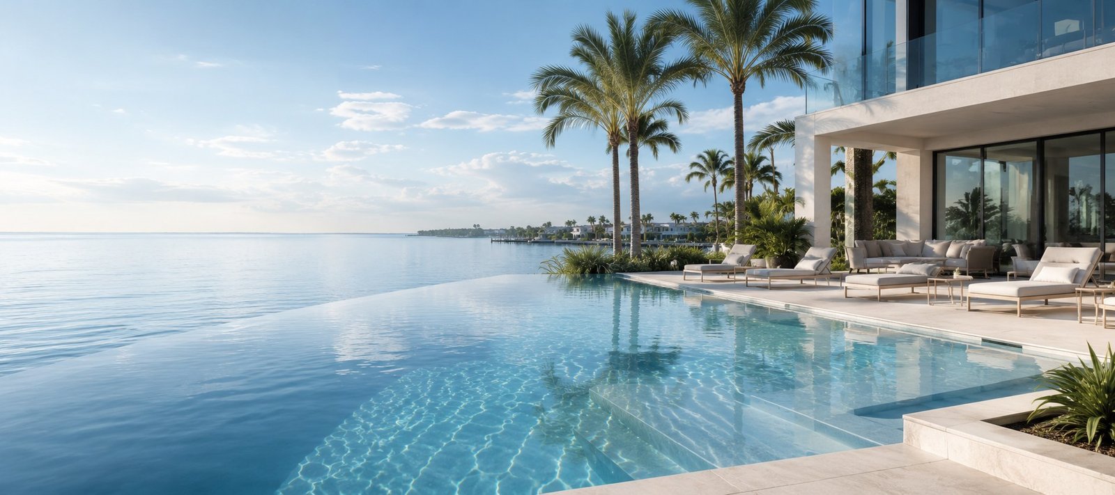 Luxury pool in Southwest Florida