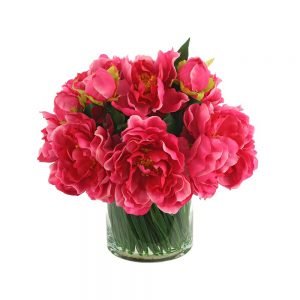 Peonies In Vase